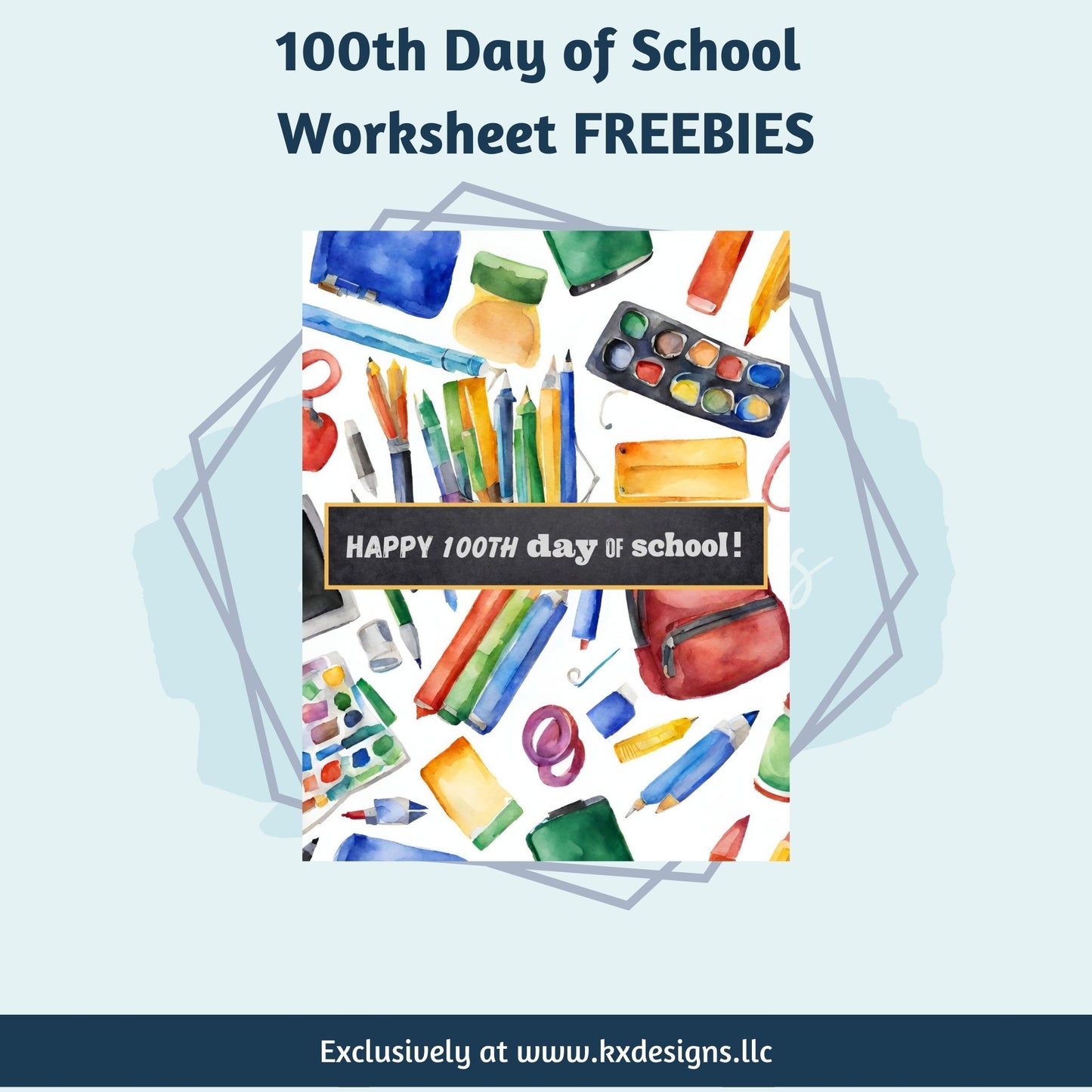 100th Day of School Freebies!
