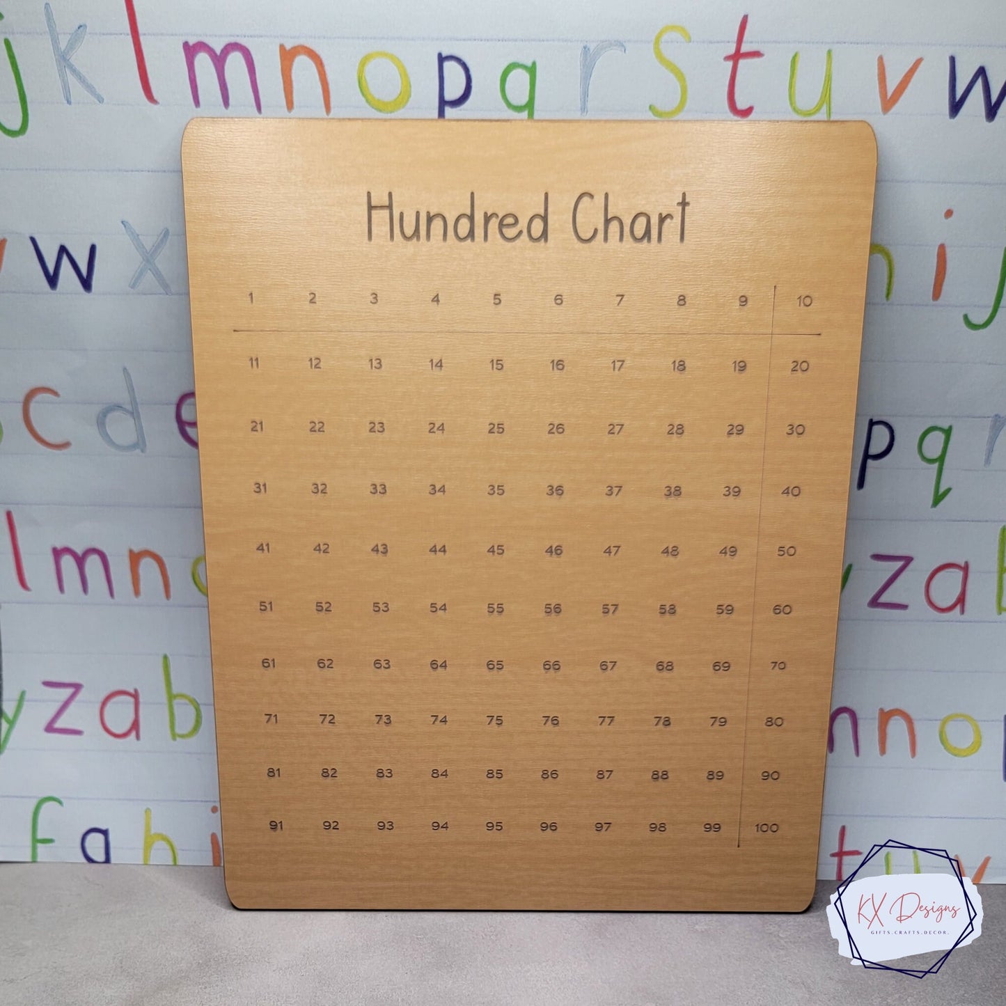 Hundred Chart, Multiplication Chart, Math learning tools, Addition, Homework, Homeschooling, Montessori, Math skills, EcoBirch, Bulk options