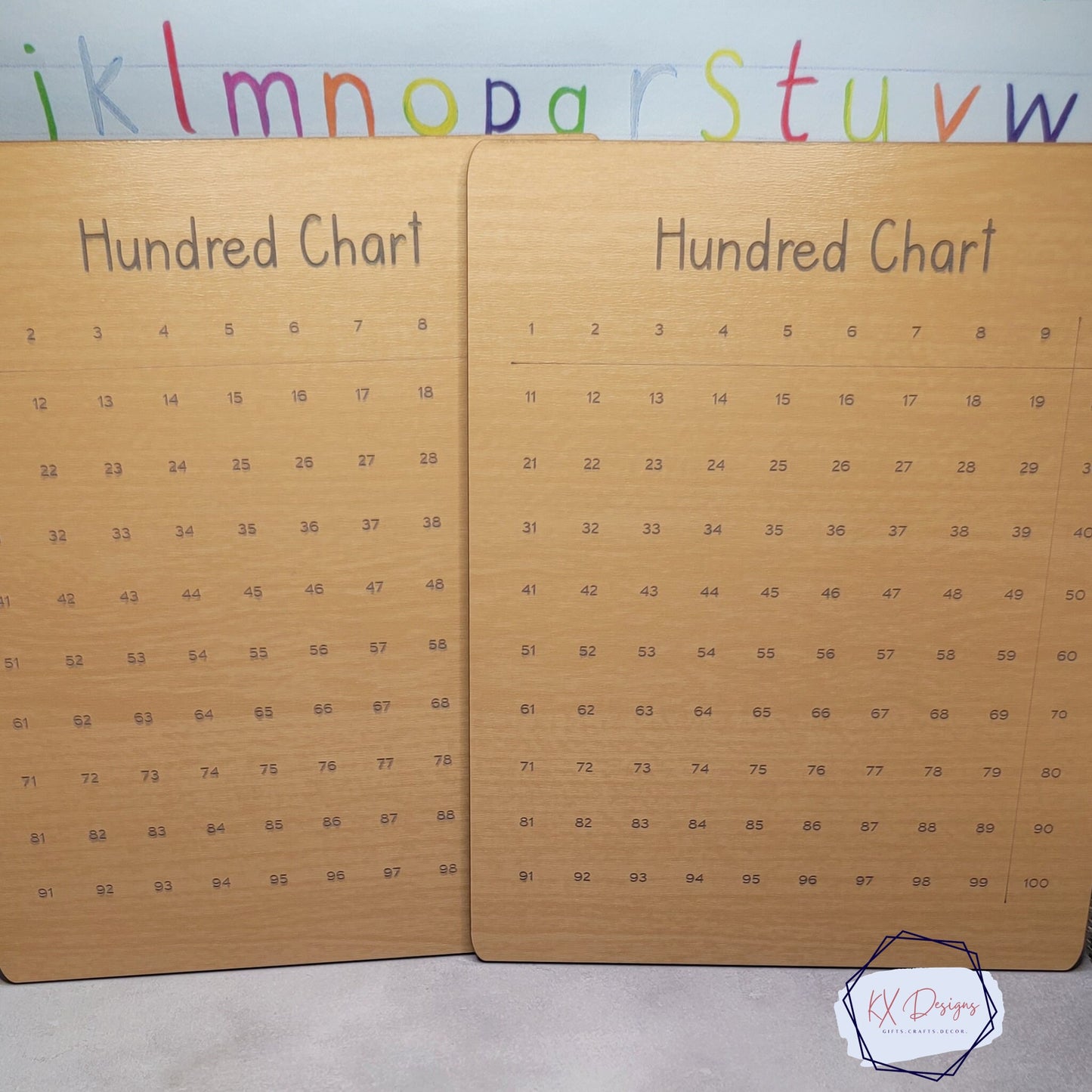 Hundred Chart, Multiplication Chart, Math learning tools, Addition, Homework, Homeschooling, Montessori, Math skills, EcoBirch, Bulk options