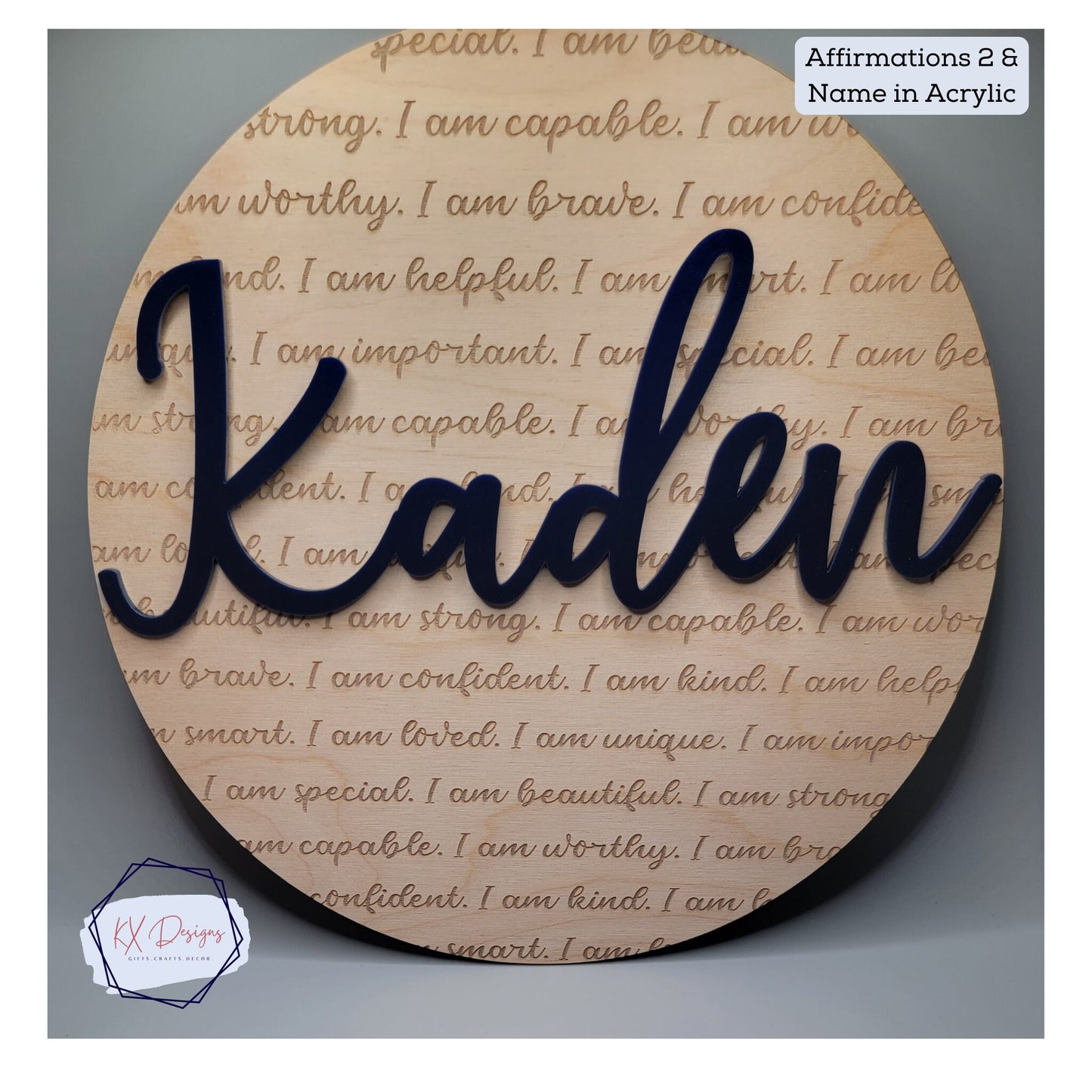 Kids Affirmation Name Sign 2.0, Bedroom, Playroom, Homeschool decor, Personalized, Custom I am affirmations, Positive Mindset