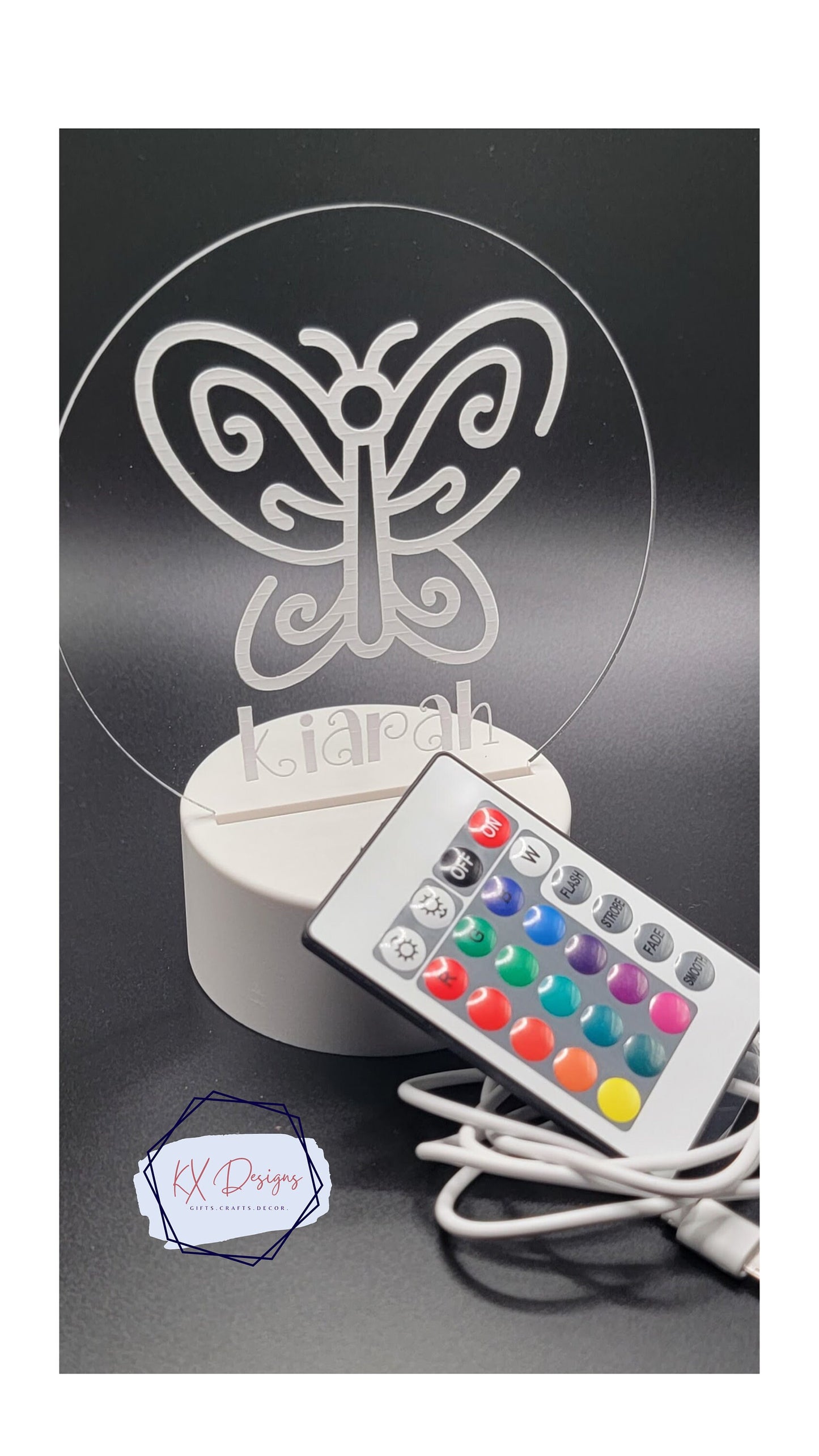 Custom Acrylic LED night lights for kids
